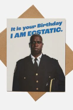 Typo Cards Brooklyn Nine-Nine Funny Birthday Card