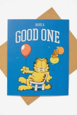Typo Cards Garfield Funny Birthday Card
