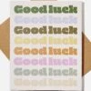 Typo Cards Good Luck Card -Typo 145386 03 2