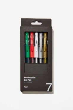 Typo Pens & Markers Gel Pens 7Pk