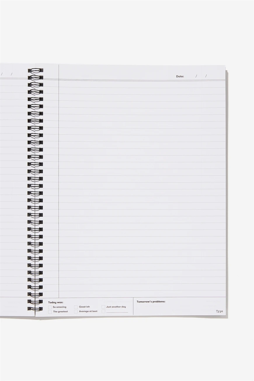 Typo Stationery A4 Spinout Notebook 4 Typo Stationery A4 Spinout Notebook - Image 2