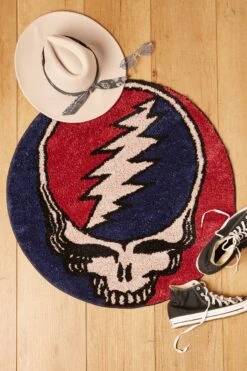 Typo Home Decor Grateful Dead Floor Rug