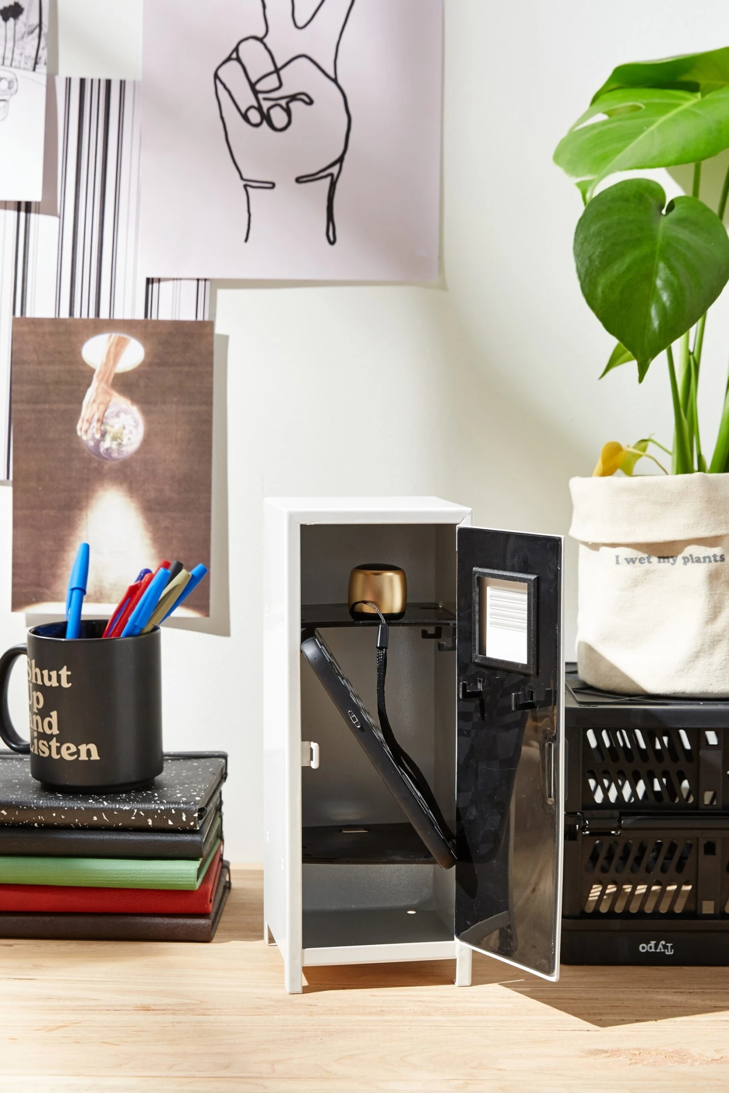 Typo Pencil Cases & Accessories Varsity Desktop Locker 4 Typo Pencil Cases & Accessories Varsity Desktop Locker - Image 2