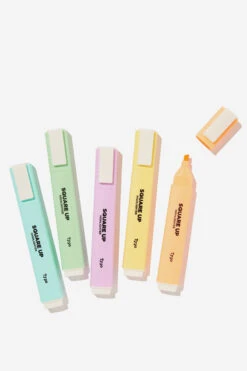Typo Pens & Markers The Square Up Highlighter 5Pk