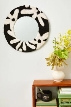 Typo Home Decor Tufted Mirror