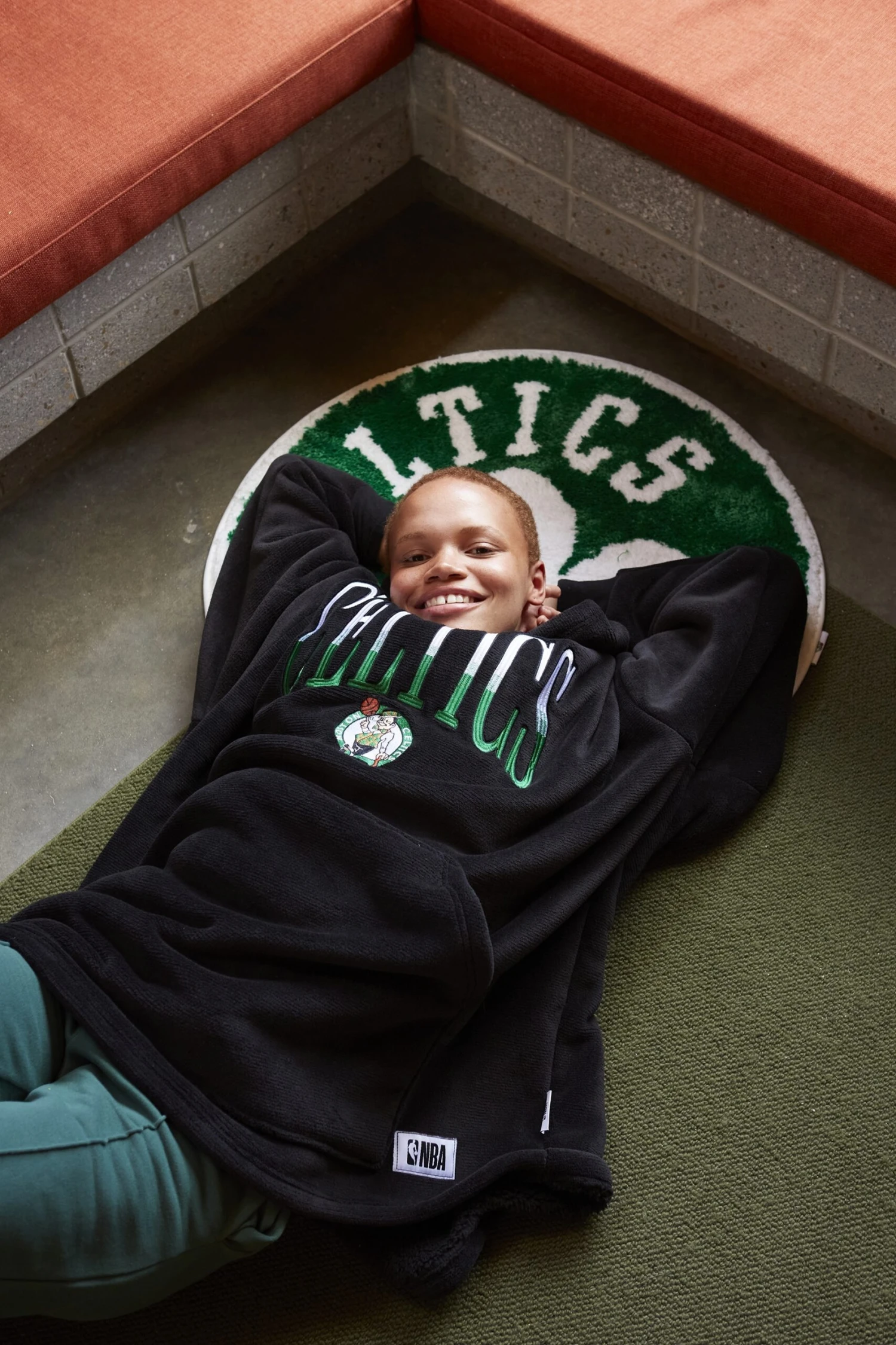Typo Home NBA Boston Celtics Oversized Hoodie 3 Typo Home NBA Boston Celtics Oversized Hoodie