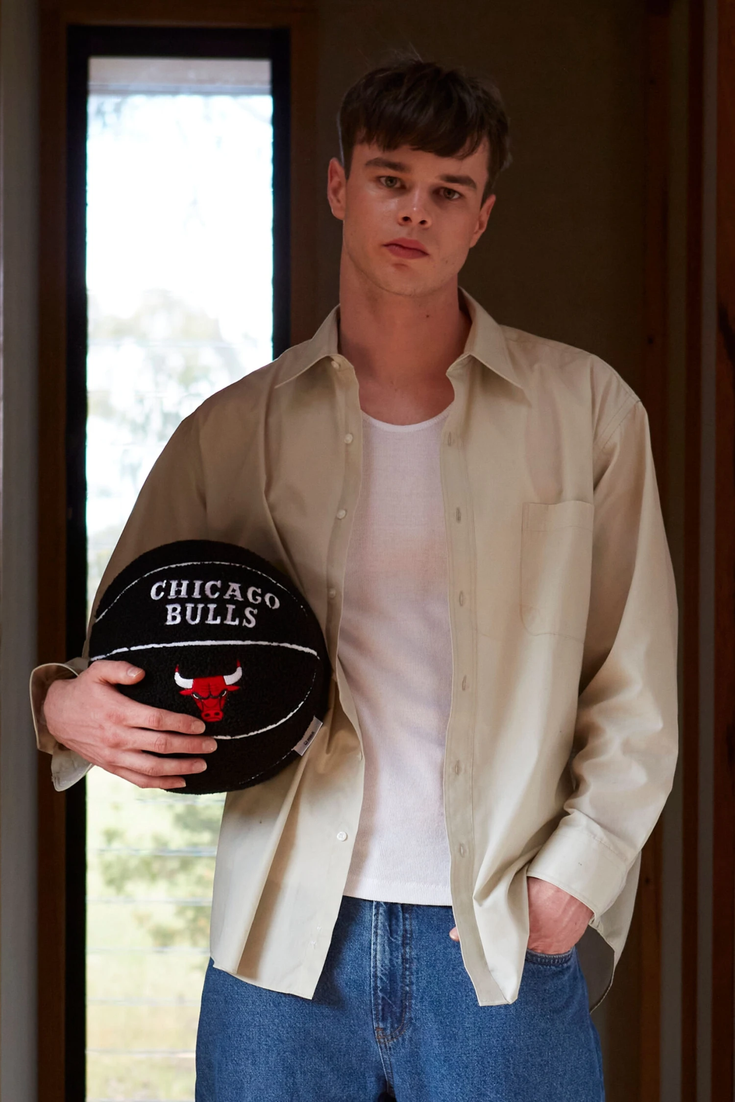 Typo Cushions NBA Chicago Bulls Basketball Cushion 4 Typo Cushions NBA Chicago Bulls Basketball Cushion - Image 2