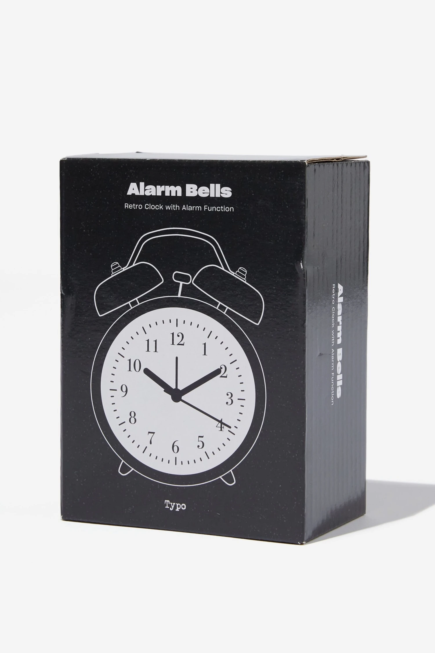 Typo Home Decor Alarm Bells Retro Clock 5 Typo Home Decor Alarm Bells Retro Clock - Image 3