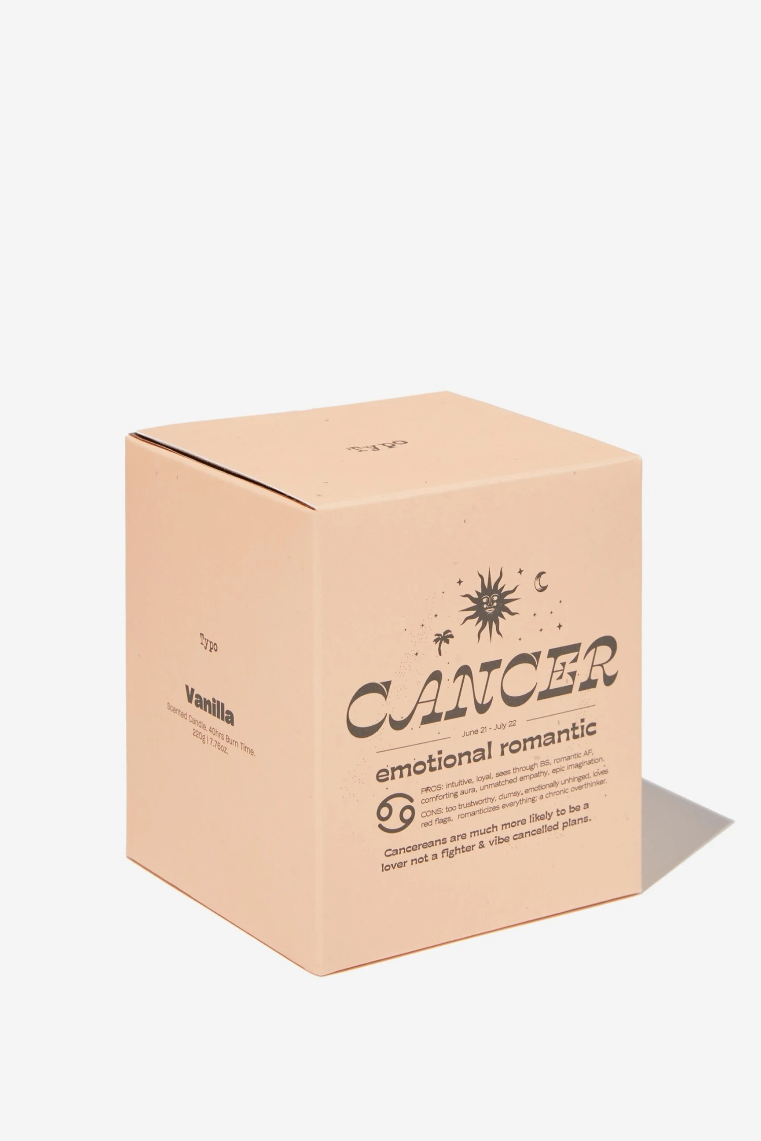 Typo Home Decor Horoscope Candle 5 Typo Home Decor Horoscope Candle - Image 3