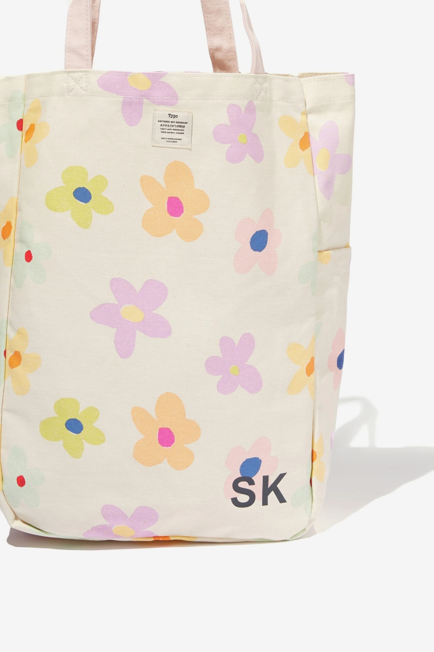 Typo Tote Bags Personalised Art Tote 4 Typo Tote Bags Personalised Art Tote - Image 2