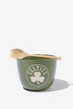 Typo Kitchen + Bar NBA Celtics Fork It Feed Me Bowl