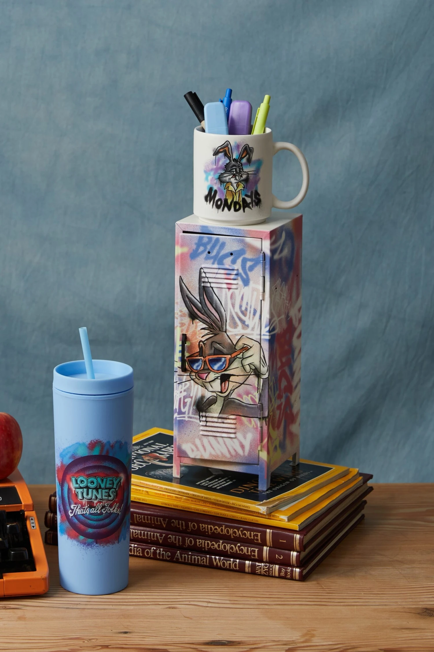 Typo Pencil Cases & Accessories Looney Tunes Varsity Desktop Locker 4 Typo Pencil Cases & Accessories Looney Tunes Varsity Desktop Locker - Image 2