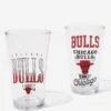 Typo Kitchen + Bar Chicago Bulls Glass Tumbler Set Of 2 2 Typo Kitchen + Bar Chicago Bulls Glass Tumbler Set Of 2 -Typo 1685168 04 2