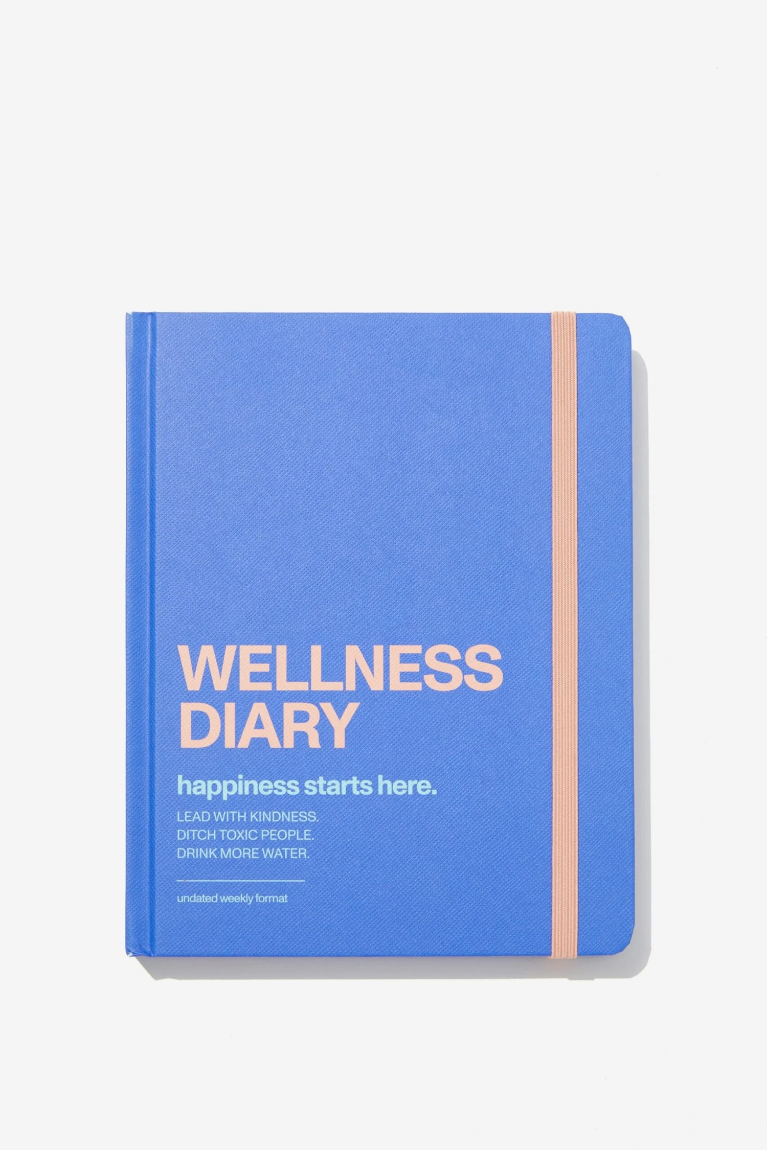 Typo Diaries & Planners Small Undated Wellness Diary 3 Typo Diaries & Planners Small Undated Wellness Diary