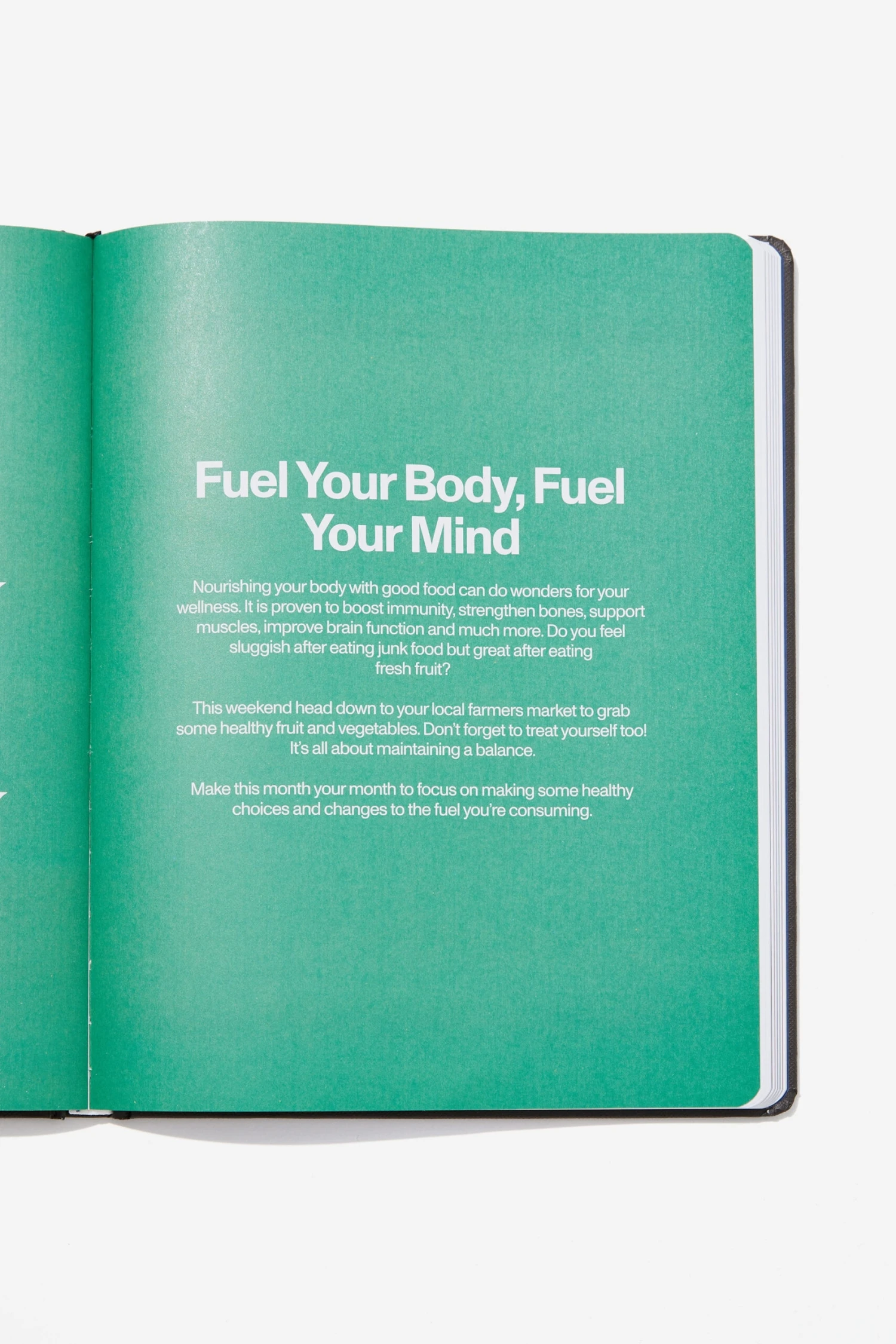 Typo Diaries & Planners Large Undated Wellness Diary 5 Typo Diaries & Planners Large Undated Wellness Diary - Image 3