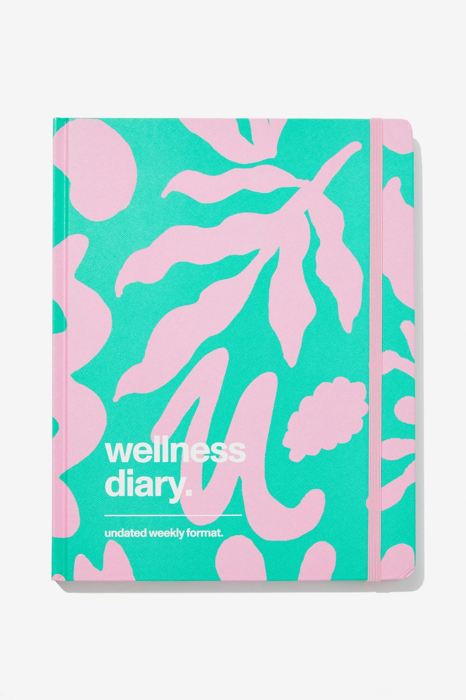 Typo Diaries & Planners Large Undated Wellness Diary 3 Typo Diaries & Planners Large Undated Wellness Diary